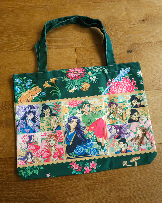 (PREORDER) APOTHECARY ZIPPER TOTE BAG