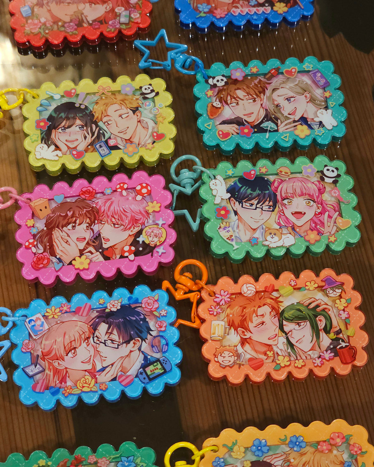 (PREORDER) COUPLES 3D CHARMS