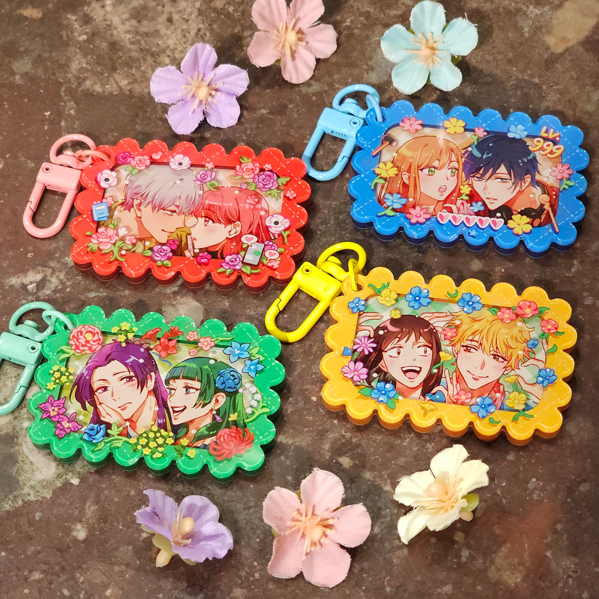 (PREORDER) COUPLES 3D CHARMS