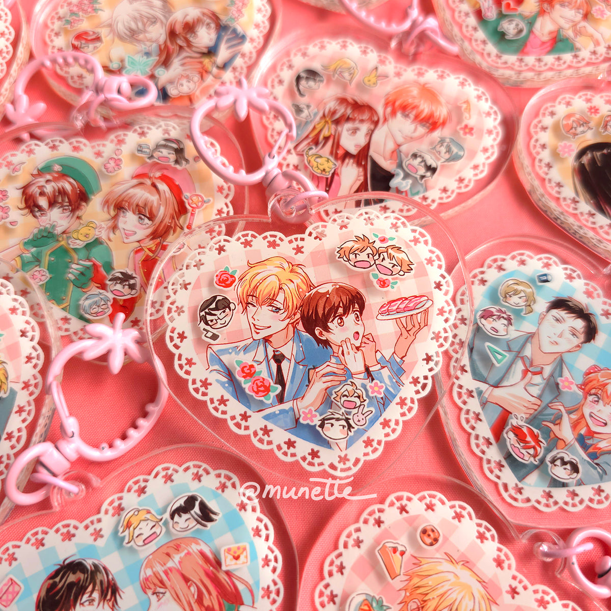 (PREORDER) SHOUJO 3D CHARMS