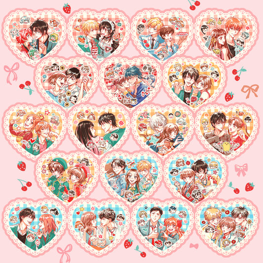 (PREORDER) SHOUJO 3D CHARMS