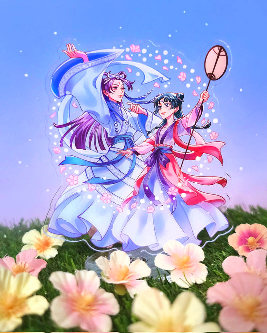 (PREORDER) JINSHI & MAOMAO SPINNING STANDEE